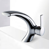 Fine copper creative basin hot and cold faucet