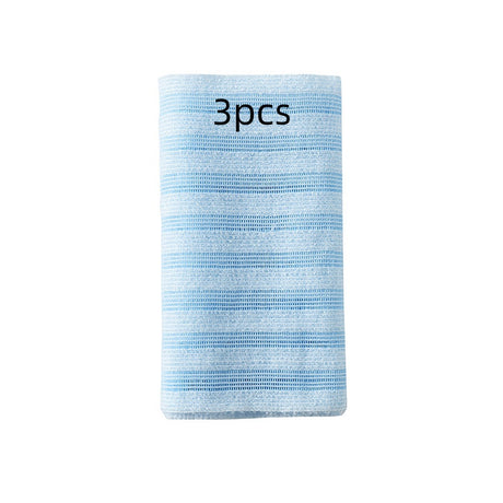 Luxurious Double-Sided Bamboo Fiber Bath Towel – Elegant Plaid & Striped Styles