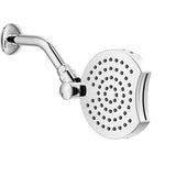 multi-function shower top spray rotating shower head four modes