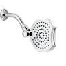 multi-function shower top spray rotating shower head four modes