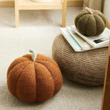 Cute Pumpkin Throw Pillow, Minimal Ins Style Sofa Cushion Living Room Bedhead Cushion  Office Plush Cushion