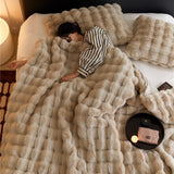 Stillhaven Double-Sided Sofa Throw Blanket