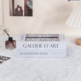 Book Style Tissue Box Napkin Holder Case Paper Box Container Fashion Hotel Storage Box Home Table Decoration Ornaments