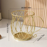 Elegant Wrought Iron Coffee Capsule Organizer & Dispenser – Large Capacity for Nespresso & Keurig