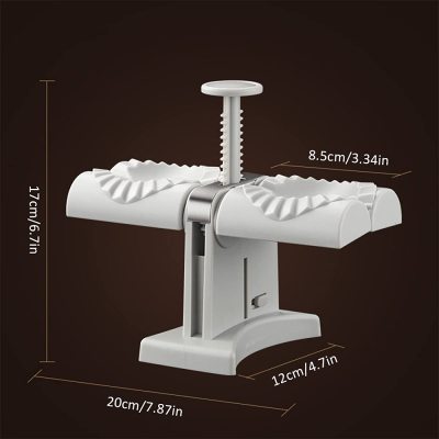 Fully automatic dumpling making machine household dumplings fancy pinch dumpling machine artifact set small dumpling two-end mold - Julia M LifeStyles