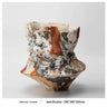 Wabi-Sabi Elegance: Vintage-Inspired Glazed Ceramic Vase