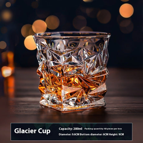 Whiskey Shot Crystal Set – Premium Thickened Glassware Collection