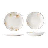 Stylish Ceramic Bowl And Dish Set - 24-Piece Gift Set