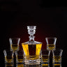 Thickened Whiskey Glass Set – Elegant European Crystal Wine Collection