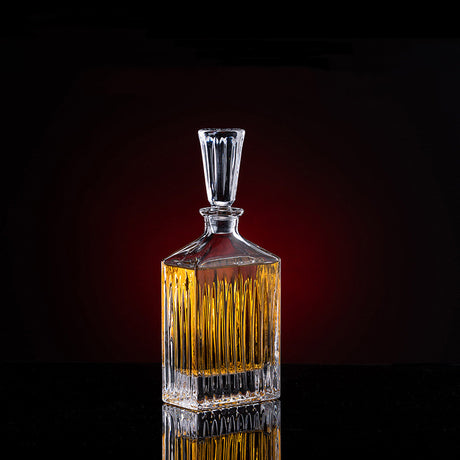 Thickened Whiskey Glass Set – Elegant European Crystal Wine Collection