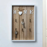 6-Hook Wooden Metal Key Hook Board - Julia M LifeStyles