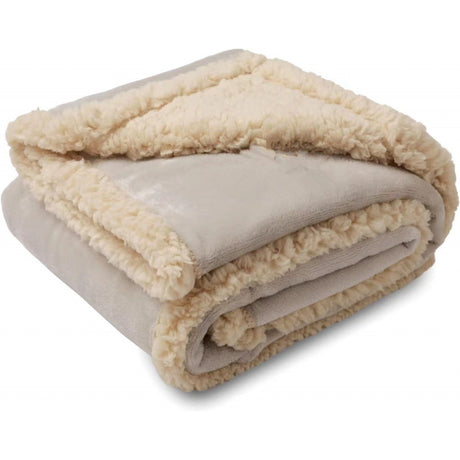 Waterproof Sherpa Fleece Blanket Pad - Plush & Cozy Comfort