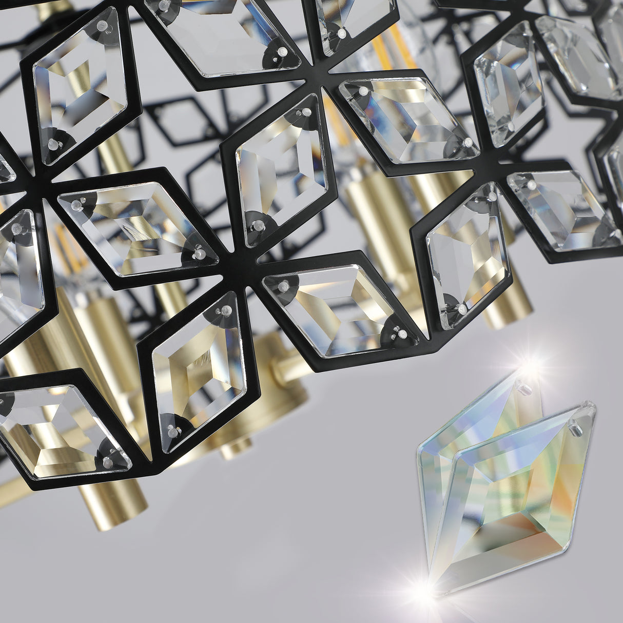 The Aurelia™ Crystal Chandelier – Statement Lighting for Refined Interiors