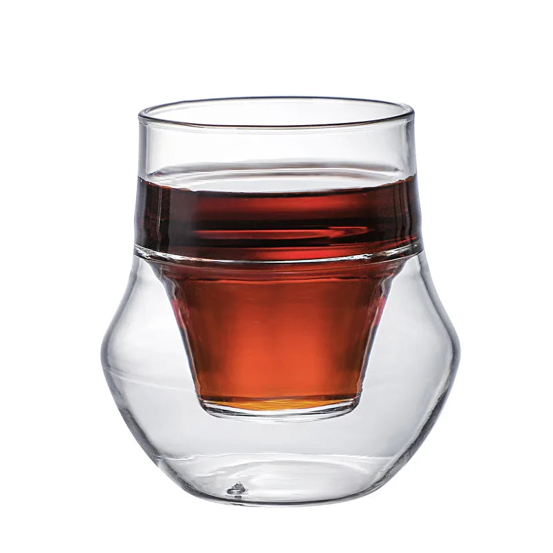 Exquisite Double-Layer Insulated Coffee & Tea Cup - 120ml Julia M Home & Kitchen