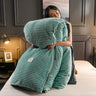 Velvet Elegance Four-Piece Duvet Cover Set