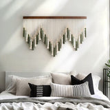 Handmade woven tapestry background decoration Bohemian home decoration wall hanging