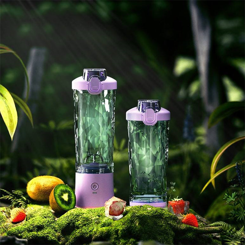 Luxury 6-Blade Portable Personal Blender with 20oz Capacity & Type-C Charging