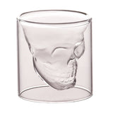 European Style Double Layered Skull Glass - Creative Insulated Beer and Water Cup