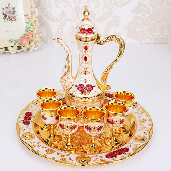 Rosaline Palace Decorative Wine Set