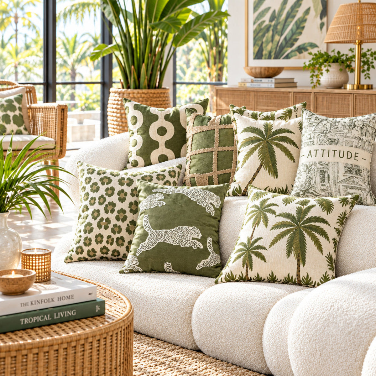 Atelier Embroidered Cushion Cover
