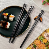 Japanese high-end chopsticks, one pair of household chopsticks per person, preferred as a gift, dishwasher safe, very suitable for Thanksgiving, Mother's Day, Father's Day, Grandparents' Day, and daily dining Julia M LifeStyles
