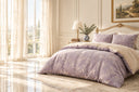 Floral Jacquard Cotton-Gauze Bedding Set