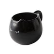 Adorable hand - painted cat - shaped ceramic mug, perfect for coffee or tea. - Julia M LifeStyles