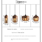 Industrial Style Pendant Light - Single Head Creative Design