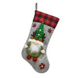 Christmas Decoration Gift Faceless Doll Christmas Socks Pendant Santa Claus Children's Christmas Gift Bag