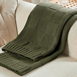 Retro Ethnic Geometric Pattern Washable Blanket 130x160