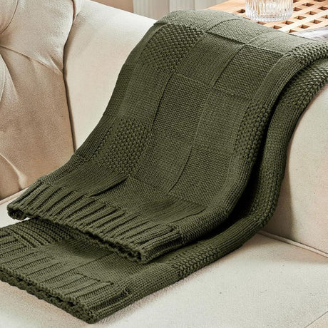 Retro Ethnic Geometric Pattern Washable Blanket 130x160