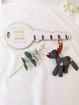 1pc Retro Key Hook Wall Shelves - Floating Decor for Entryway, Aesthetic Room Accent, Space-Saving Kitchen & Bathroom Organizer, Vintage-Style Home Accessories