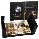 Luxurious Stainless Steel Tableware Gift Box Set