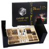 Luxurious Stainless Steel Tableware Gift Box Set