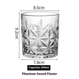 Whiskey Shot Crystal Set – Premium Thickened Glassware Collection