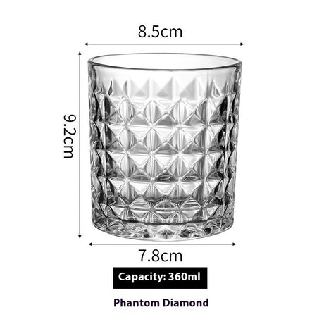 Whiskey Shot Crystal Set – Premium Thickened Glassware Collection