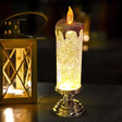 7-Color Gradient LED Crystal Candle - Julia M LifeStyles
