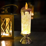 7-Color Gradient LED Crystal Candle - Julia M LifeStyles