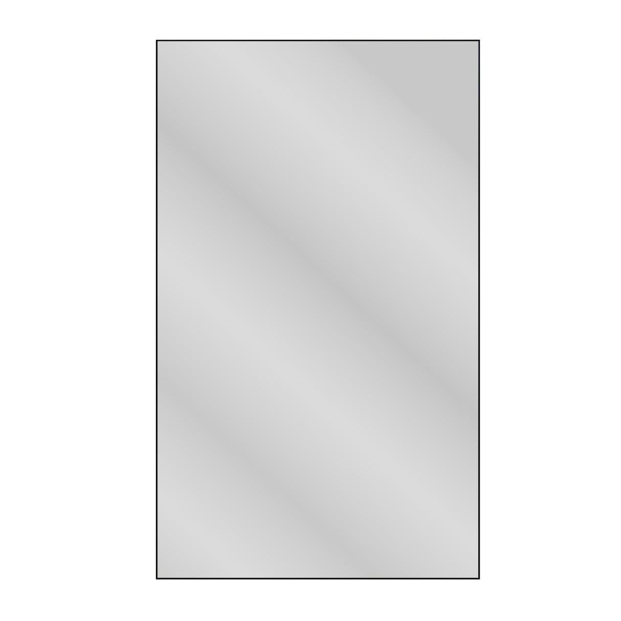 60 "x36" oversized modern square bathroom mirror with Balk frame decorative large wall mirror aluminum frame vertical or horizon - Julia M LifeStyles