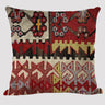 Bohemian Elegance: Linen Pillowcase in Ethnic Style