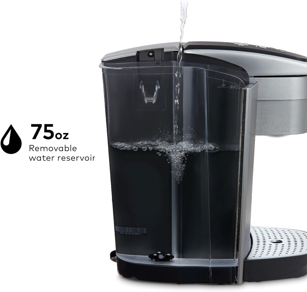 Keurig K-Elite Single Serve K-Cup Pod Coffee Maker, with Strength and Temperature Control, Iced Coffee Capability
