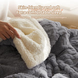 Double-Layer Polar Blanket – Thick Warm Soft Fleece for Cozy Comfort
