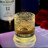 Luminous Rotating Whiskey Glass Tumbler