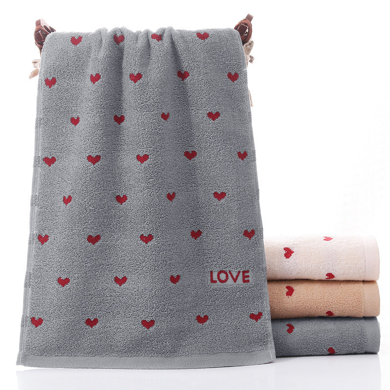 Pure Cotton Embroidered Couple Towels – Soft Luxury for Home