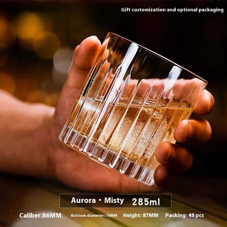 Whiskey Shot Crystal Set – Premium Thickened Glassware Collection
