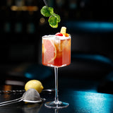 Creative Square Tall Nordic Glass – 390ml Elegant Cocktail Cup