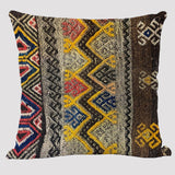 Bohemian Elegance: Linen Pillowcase in Ethnic Style