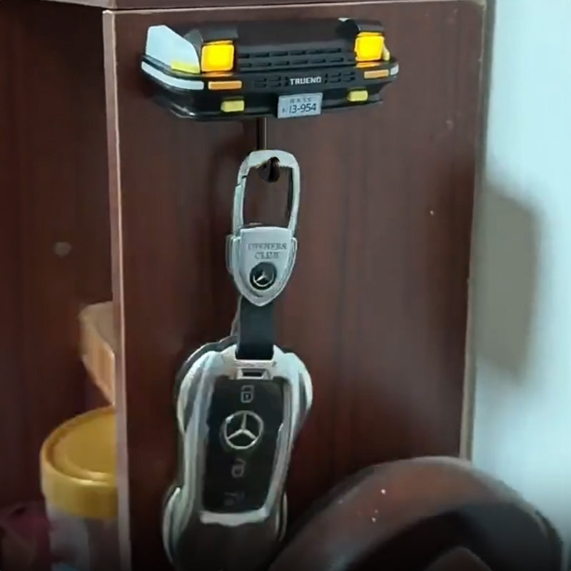 Car Key Holder: Creative Wall - Mounted Hook, Ideal Gift for Car Fans