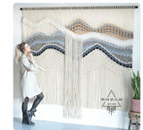 Hand-woven tapestry