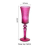 Mild Luxury Retro 140ml Striped Glass Goblet